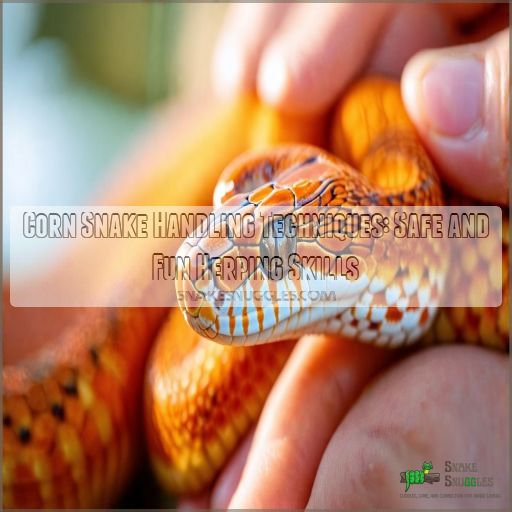 Corn Snake Handling Techniques Safe And Fun Herping Skills