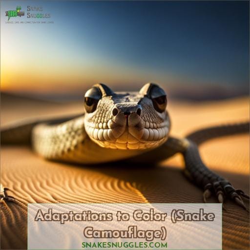 Adaptations to Color (Snake Camouflage)