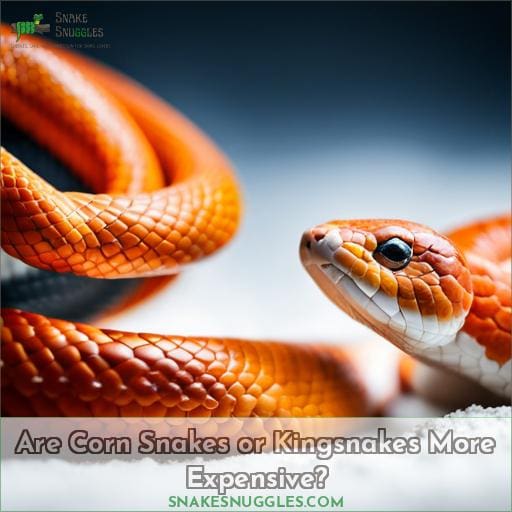 Are Corn Snakes or Kingsnakes More Expensive