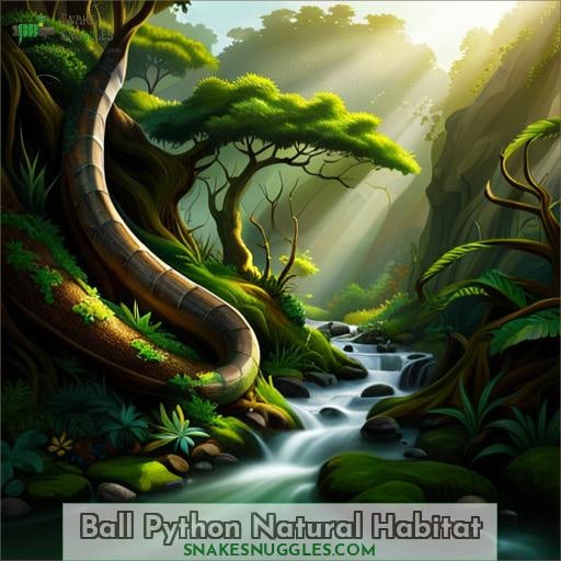 Ball Python Natural Habitat