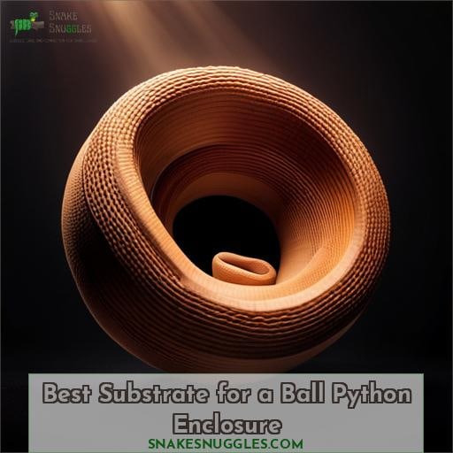 Best Substrate for a Ball Python Enclosure