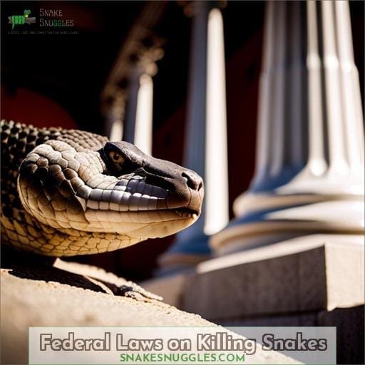 Federal Laws on Killing Snakes