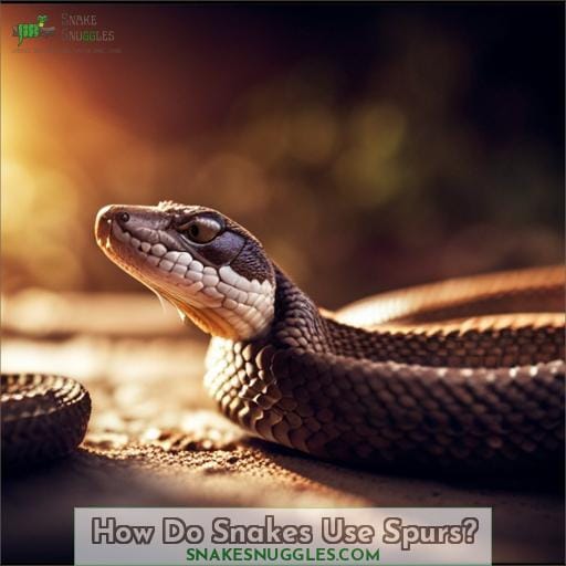 How Do Snakes Use Spurs