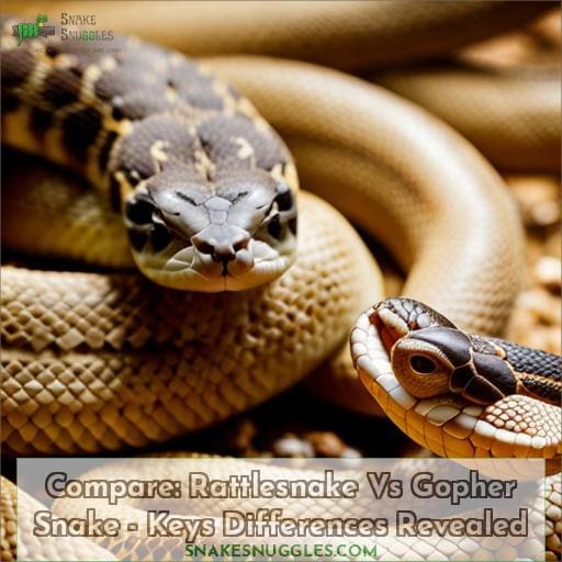 rattlesnake vs gopher snake