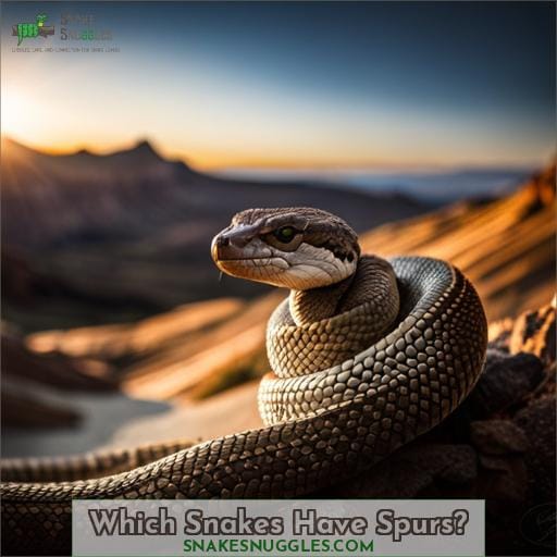 Which Snakes Have Spurs