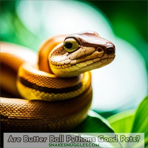 Are Butter Ball Pythons Good Pets