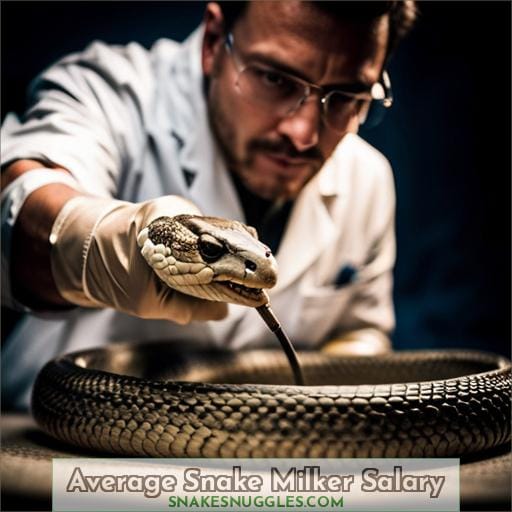 Average Snake Milker Salary