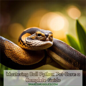 ball python pet care guide
