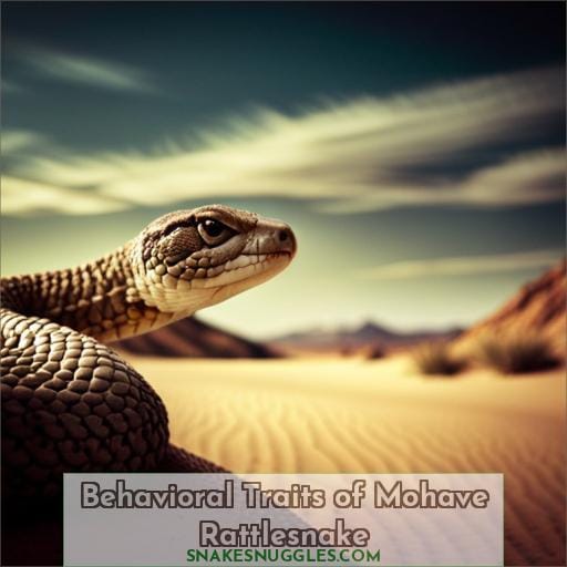 Behavioral Traits of Mohave Rattlesnake