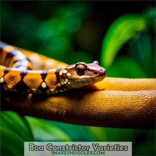 Boa Constrictor Varieties