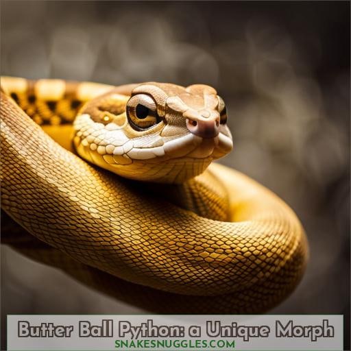 Butter Ball Python: a Unique Morph