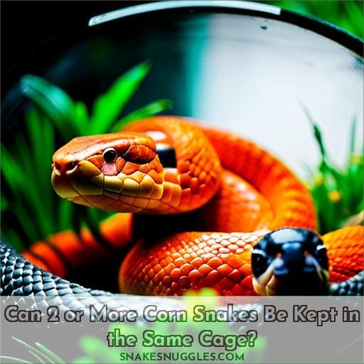Can 2 or More Corn Snakes Be Kept in the Same Cage
