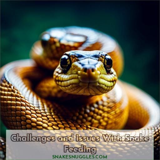 Challenges and Issues With Snake Feeding