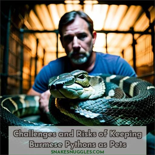 Challenges and Risks of Keeping Burmese Pythons as Pets
