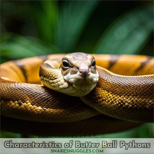 Characteristics of Butter Ball Pythons