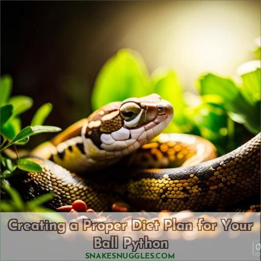 Creating a Proper Diet Plan for Your Ball Python