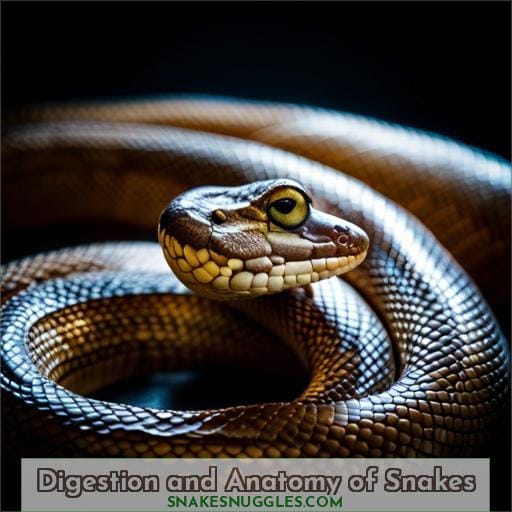 Digestion and Anatomy of Snakes