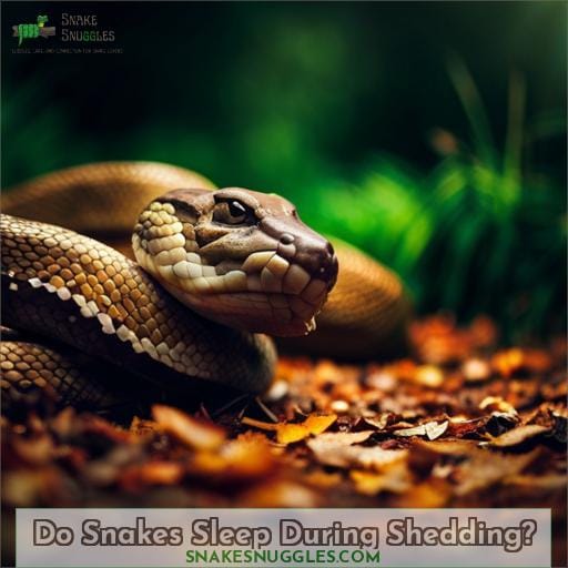 Do Snakes Sleep During Shedding