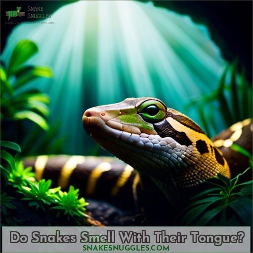 Do Snakes Smell With Their Tongue