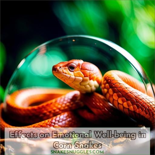 Effects on Emotional Well-being in Corn Snakes