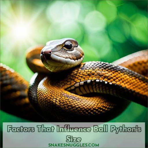 Factors That Influence Ball Python