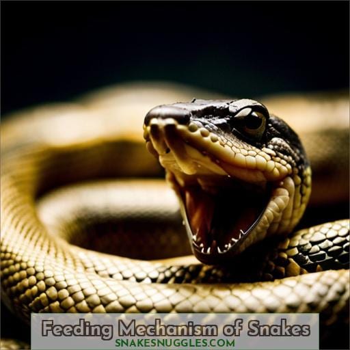 Feeding Mechanism of Snakes