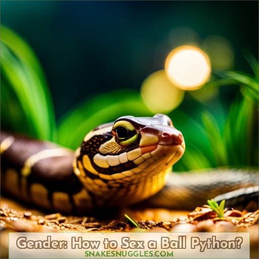 Gender: How to Sex a Ball Python