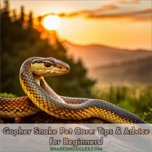 gopher snake pet care