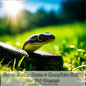 grass snake care