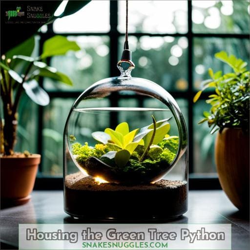 Housing the Green Tree Python