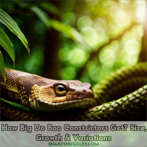 how big do boa constrictors get