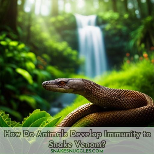 How Do Animals Develop Immunity to Snake Venom