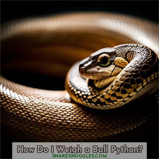 How Do I Weigh a Ball Python