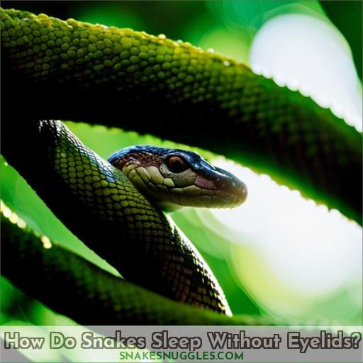 How Do Snakes Sleep Without Eyelids
