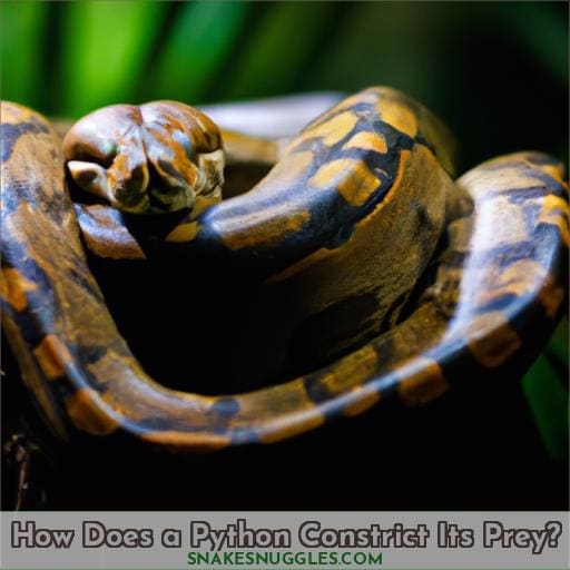 How Does a Python Constrict Its Prey