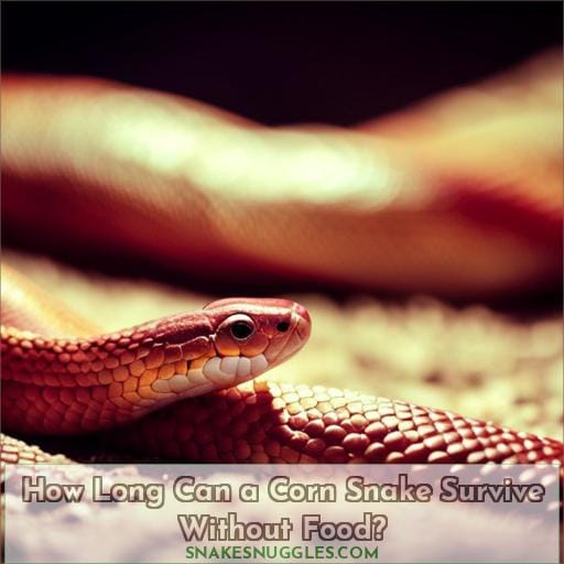 How Long Can a Corn Snake Survive Without Food