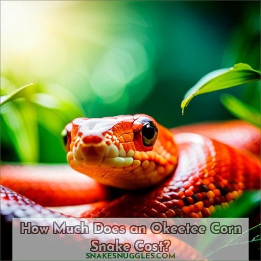 How Much Does an Okeetee Corn Snake Cost