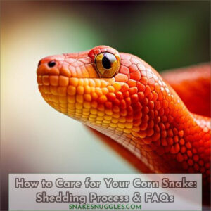 how often do corn snakes shed their skin