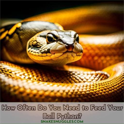 How Often Do You Need to Feed Your Ball Python