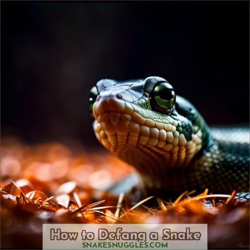 How to Defang a Snake