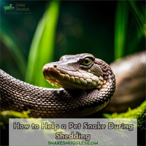 How to Help a Pet Snake During Shedding