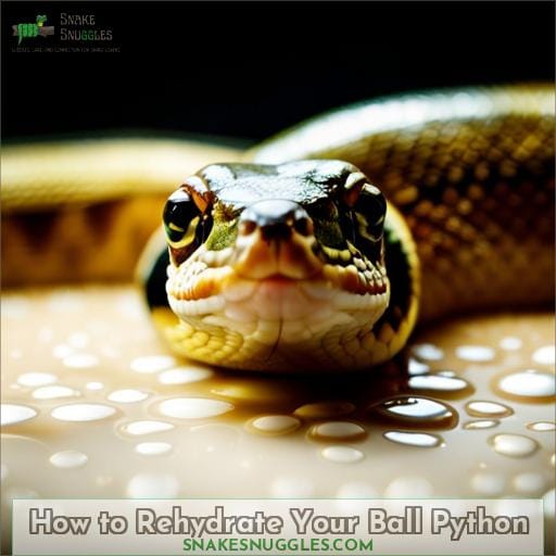 How to Rehydrate Your Ball Python