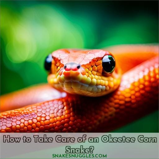 How to Take Care of an Okeetee Corn Snake