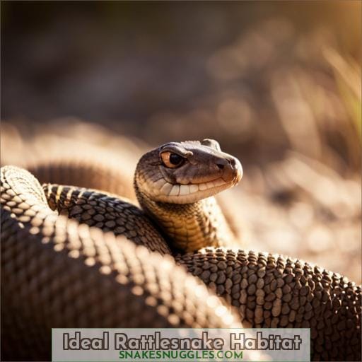 Ideal Rattlesnake Habitat