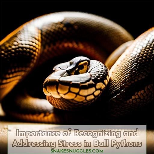 Importance of Recognizing and Addressing Stress in Ball Pythons