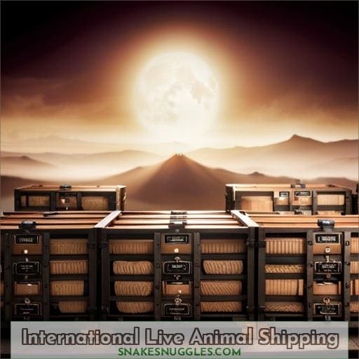 International Live Animal Shipping