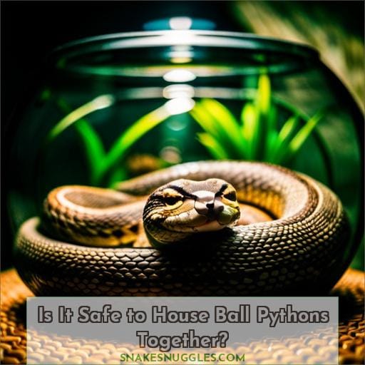 Is It Safe to House Ball Pythons Together