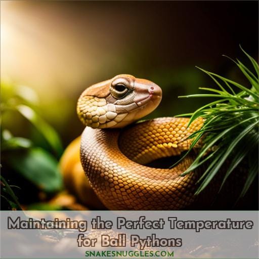 Maintaining the Perfect Temperature for Ball Pythons