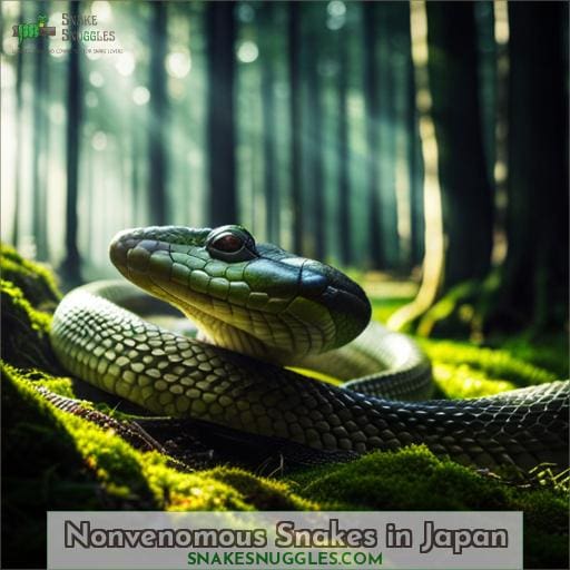 Nonvenomous Snakes in Japan