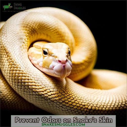 Prevent Odors on Snake